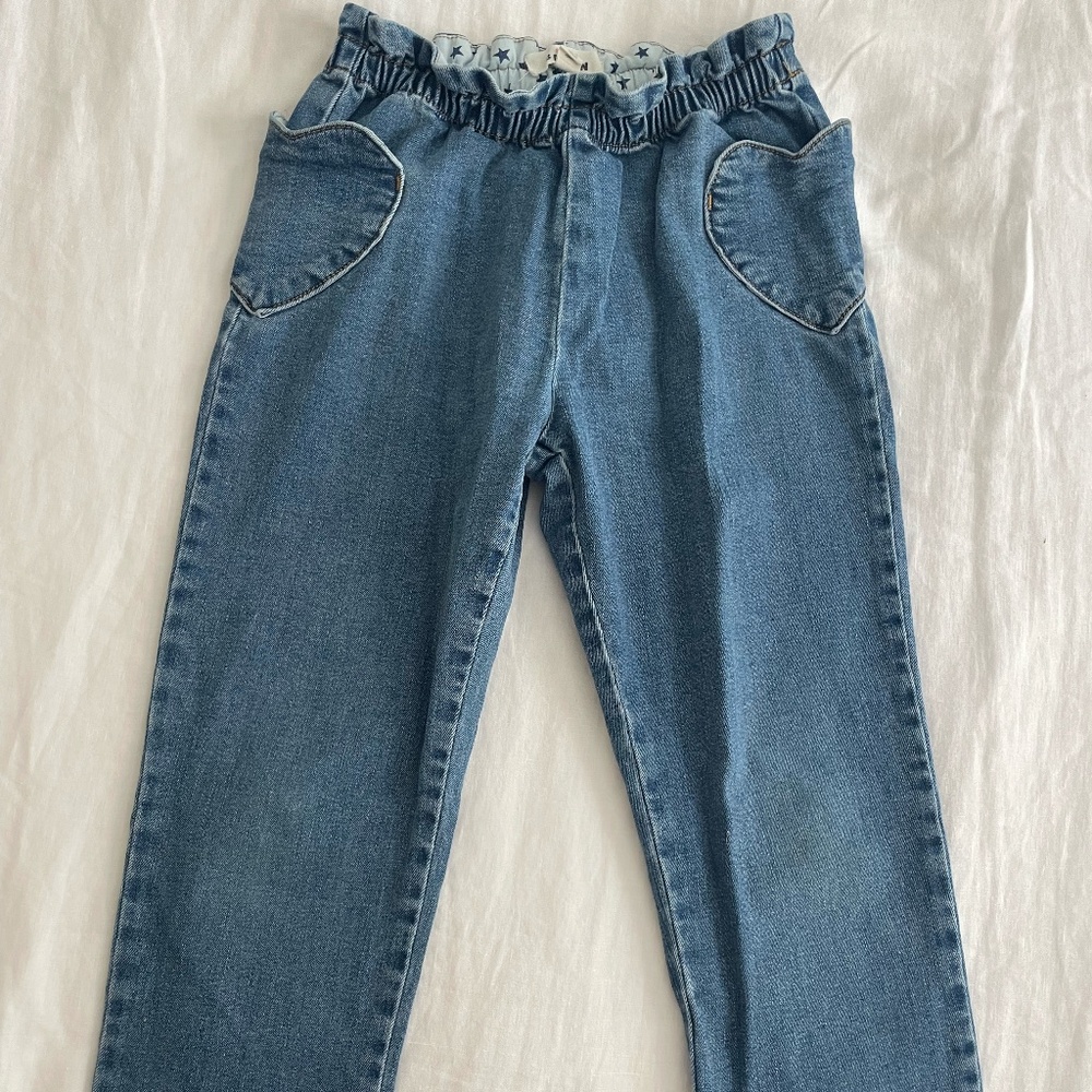 Boden Size 9 Heart Pocket Jeans